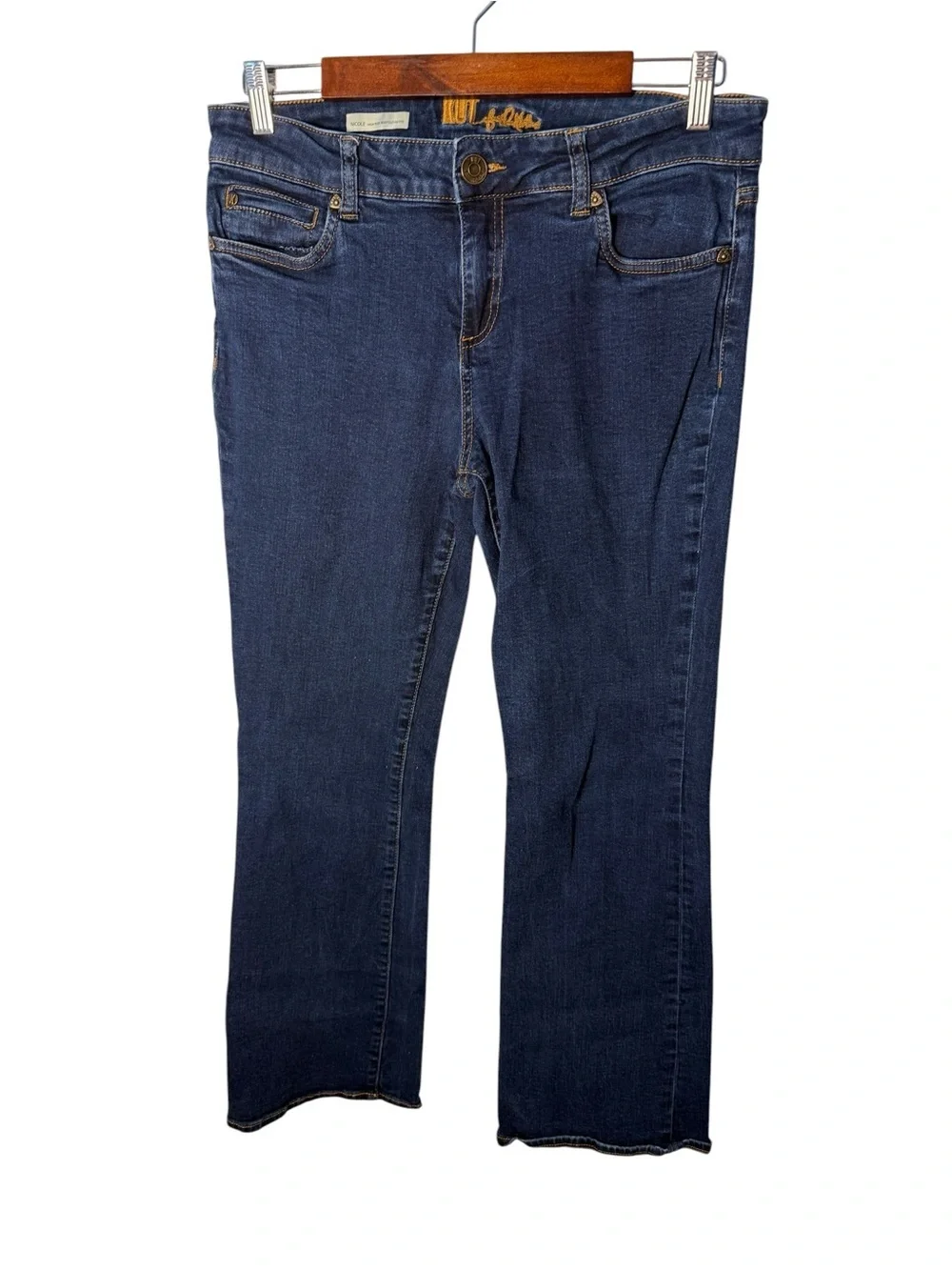 Kut from the Kloth | Nicole High Rise Bootcut Petite Jeans | Sz 10P